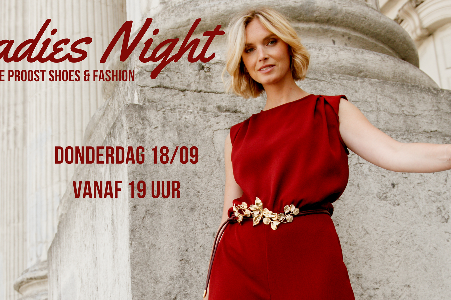 Ladiesnight op donderdag 18 september!